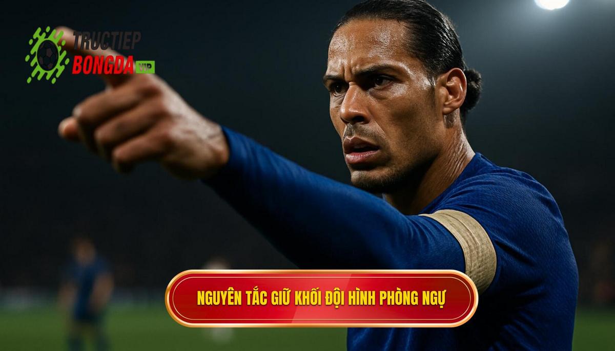 Nguyên Tắc Giữ Khối Đội Hình Và Gây Áp Lực Trong 4-1-4-1 Phòng Ngự