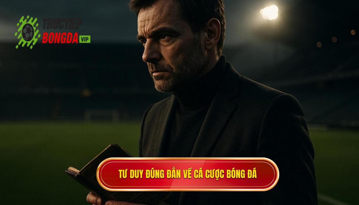 Tư duy đúng đắn về cá cược bóng đá ít rủi ro