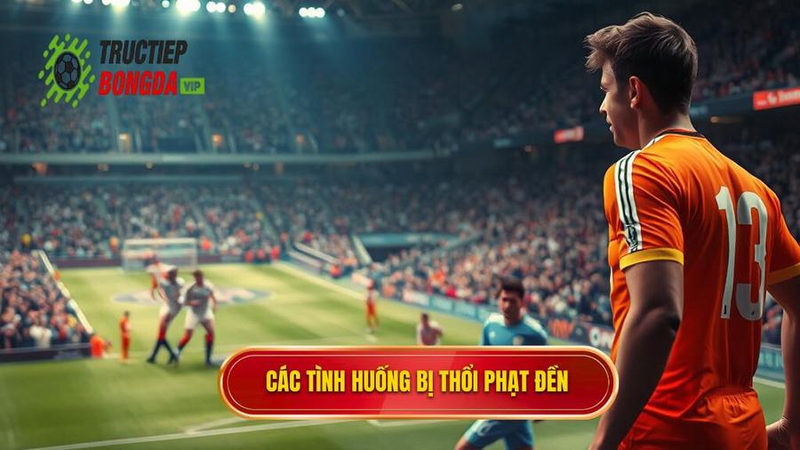 2. Các tình huống bị thổi phạt đền