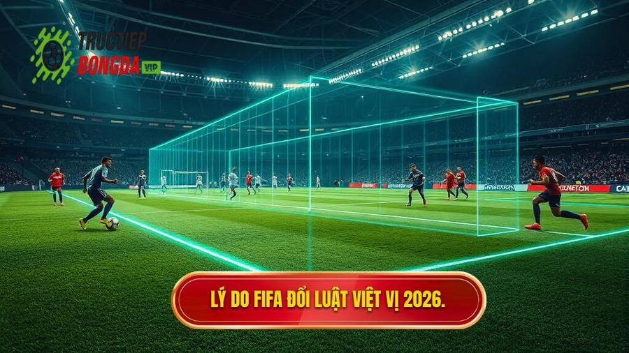 3. Lý do FIFA đổi luật việt vị 2026.