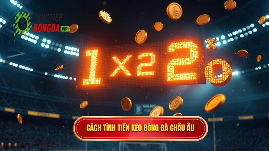 2. Cách tính tiền trong kèo bóng đá Châu Âu