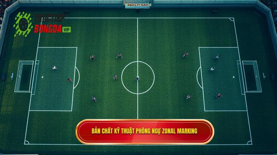 Hiểu rõ về bản chất của kỹ thuật phòng ngự zonal marking