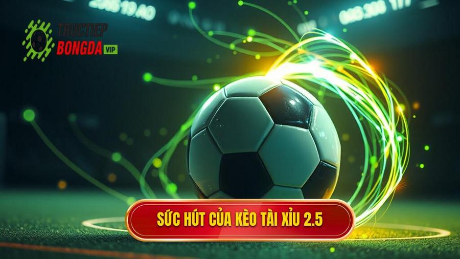 Tại sao kèo tài xỉu 2.5 lại là "điểm nóng" trong cá cược?