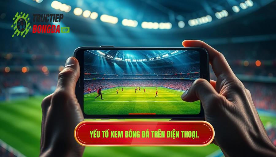 Những yếu tố quyết định chất lượng khi xem bóng đá trực tiếp trên điện thoại