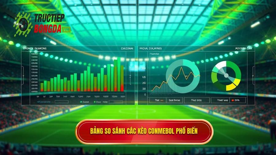 Bảng so sánh đặc điểm các kèo phổ biến tại CONMEBOL