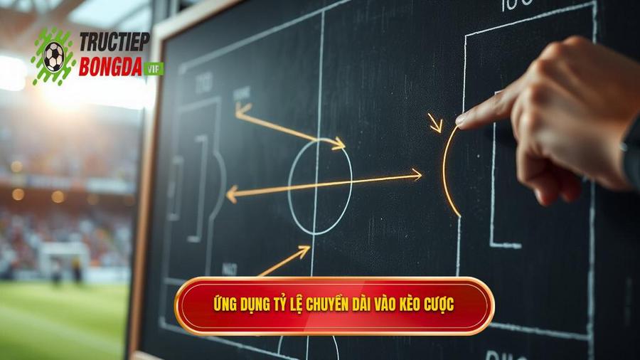 Ứng dụng tỷ lệ chuyền dài vào từng loại kèo cụ thể