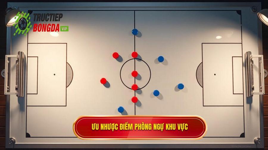 Phân tích ưu và nhược điểm của phòng ngự khu vực