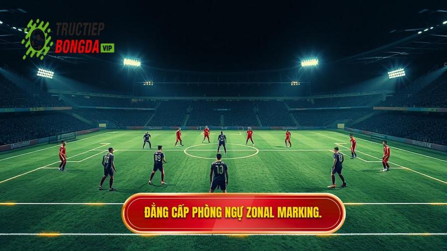 Kỹ thuật phòng ngự zonal marking: Nghệ thuật kiểm soát không gian